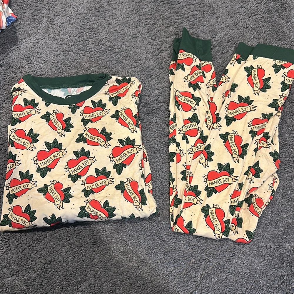 River babe threads bamboo pjs. 7/8 barely worn